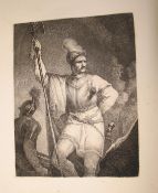 REMBRANDT, a bound collection of engravings (10 ff.) by Plonski after Rembrandt, folio, early 19th