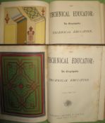 DRESSER (Christopher) contributor: The Technical Educator, 4 vols. in 2, 4to, half calf, L., n.d. (