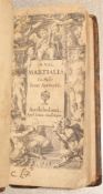 [MARTIAL] M. Val. Martialis ex Musco Petri Scriverii, 32mo, engr. title, calf (rebacked), Amsterdam,