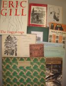 WOODCUTS / WOOD ENGRAVING, misc. collection, incl. 1933 1st Edn. of Clare LEIGHTON'S Farmer's