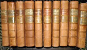 [ANCIENT WORLD] WEIGALL (A.) History of the Pharaohs, 2 vols., 8vo. Illus., half calf, 1st Edn., L.,