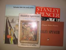 [ART] 3 x books on Stanley Spencer & 1 on Salvador Dali (4).