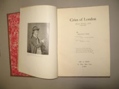 [MUSIC & ILLUSTRATION] PINK (O.) Cries of London (Francis Wheatley), 4to, music by H. S. Ryan,