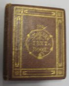 MINIATURE BOOK, HAMER (J.) Smoker's Text Book, 32mo, 7 x 6 cms, cloth gilt (some pages loose), L.,