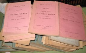 BRITISH MUSEUM, q. of misc. late 19th & early 20th c. guides (Q).
