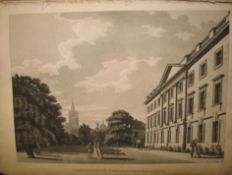 [OXFORD] a 19th c. scrapbook with prints mainly of Oxford and environs (1).
