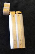 Cartier bimetal gas cigarette lighter