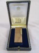 Dunhill Paris cigarette lighter stamped 925 (untested)