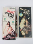 Mastermind by Vic-Toy in original box, together with Word Mastermind by Invicta. Two items.