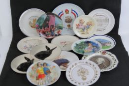 A Limoges commemorative plate 200th Anniversary of the French Revolution,