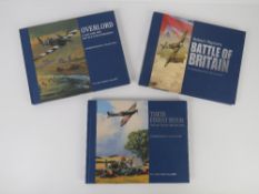 The Military Gallery; two books of artwork being 'Their Finest Hour The Battle of Britain 1940',