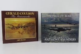 Two art books having profusely signed frontice piece to each;