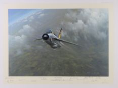 Gerald Coulson, signed limited edition print, 'A Bolt For The Blue' 11/125,