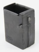 A WWII MP40 magazine adapter for the ppsh-41.