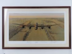 Gerald Coulson, signed print 'Merlin's Thunder', signed by the artist,