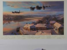 Nicholas Trudgian, two signed limited edition prints each with cert; 'Mosquitos at Dusk', 53/350,