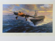 Nicholas Trudgian, two signed prints each with cert; 'Bomber Force', artist proof presentation copy,