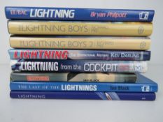 Books on the Lightening Aircraft inc 'The Lightening Boys' and 'The Lightening Boys II' by Richard