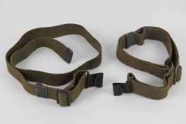 Two BM-59 canvas slings.