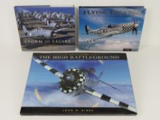 Three photographic books by John Dibbs, each signed by the author, entitled 'Storm of Eagles',