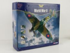 Corgi Scale Model 'The Aviation Archive'; 1:32 scale, Supermarine Spitfire Mk1A X4590/PR-F, 609 SQN.