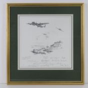 Nicholas Trudgian, signed limited edition print, 'Safely Home', 9/300,