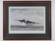 Michael Rondot, signed limited edition print, 'Valiant', 183/500, signed by the artist,