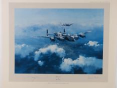 Robert Taylor, a small limited edition signed print 'Pacific Pirate' 14/300,