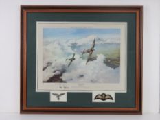 Robert Taylor, signed limited edition print 'Jewel of Eagles', limited edition of 1500,