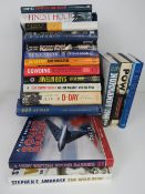 A quantity of military aviation themed books,