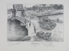 Richard Taylor, signed limited edition print, 'Sagan The Great Escape', 27/100,