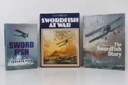 Three books on the Swordfish Aeroplane 'The Story of the Taranto Raid',