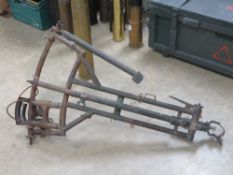 A Madsen machine gun tripod.
