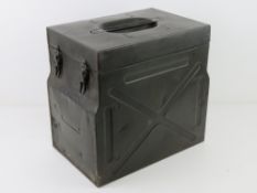 A WWII German Tellermine transit box,