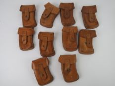 A quantity of ten WZ63 Skorpion twin ammo pouches.