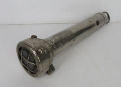 A military torch made by Dham & Son Ltd Denton Manchester, Type T.D.I., having broad arrow upon,