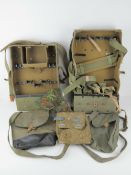 An RPG-7 grenade pouch, together with an RPG-2 grenade pouch, an AK magazine pouch, a gas mask bag,