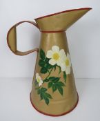 A large barge ware or canal ware jug sta