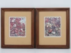 Two Brambly Hedge prints featuring mice