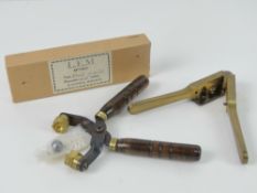 An Italian made 36cal bullet mould toget