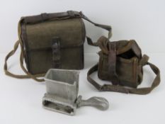 A ZB26/30 magazine loader in canvas and