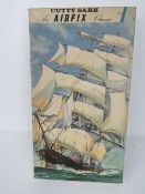 An Airfix scale model of 'The Cutty Sark