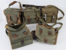 Five ZB26/30 magazine pouches.