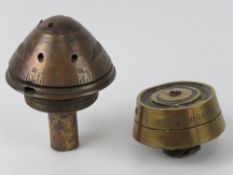 Two fuses; one being a No. 199 dated Oct