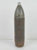 An inert WWII German Hollow Charge Projectile with AZ38 fuse, dated 1942.