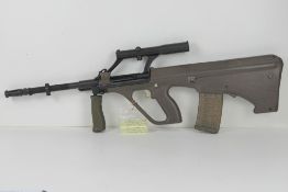 A deactivated Steyr AUG 5.