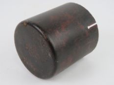 A WWII German 10.5cm shell base.