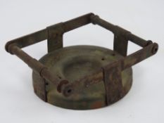 A WWII German 7.5cm LE,LG hollow charge protection cap.