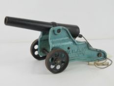A deactivated Winchester 10 bore signal cannon, W.R.A.Co trade mark registered in USA.