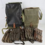 Five M56 magazine pouches with RPG-7 pack and a RPG-2 pack.